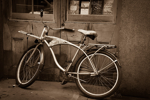 Old Bike, French Quarter