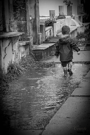Child in New Orleans